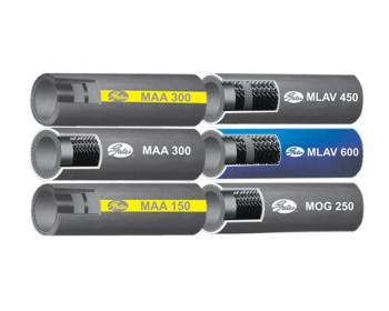 A mangueira Gates MAA 150 aguenta pressão elevada por ser fabricada de borracha selecionada. A mangueira tem um diferencial que só a Gates consegue, que é no composto da borracha sintética, realizado por meio de avanços tecnológicos de estudos em laboratório e em campo, sendo desenvolvido a melhor mistura para fazer uma mangueira que resiste à abrasão, ozônio e ataques de produtos agressivos.