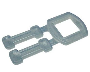 A Fivela plástica para arquear é um produto para manter tensionada as fitas de arquear
Sua aplicação é realizada em processo de arqueação manual com a fita PP preta, conseguindo assim uma carga firme e segura.