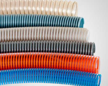 A mangueira Kanaflex flexível KCG foi construída para bombeamento, descarga e sucção de materiais abrasivos. O item é reforçado para ter mais tempo de vida útil e a coloração da mesma é cinza escuro com espiral cinza.