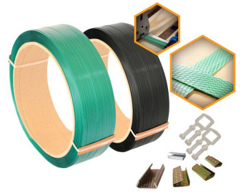 A fita de arquear é ideal para o sistema de arqueamento de pallets e outros. As Fitas de arquear plásticas são fabricadas com resinas de polipropileno PP reciclado com ótima performance em fechamento e lacração de caixas de papelão, embalagens em geral, paletização e tudo que se queira agrupar e prender para facilitamento de transporte e armazenamento.