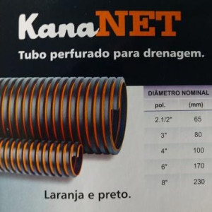 A mangueira Kanaflex flexível KANANET é considerada um tubo fabricado em polietileno de alta densidade (PEAD), corrugado, com raio de curvatura ideal e seção circular. Esta é indicada para coletar e escoar o excesso de líquidos infiltrados no solo, resultando no uso correto de áreas com lençóis freáticos altos ou alagadiços. 