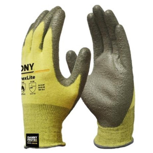 A Luva de aramida kevlar é fabricado com fios de alta resistência e alta tecnologia, utilizada para proteger os membros superiores contra materiais cortantes, rebarbas de lâminas de aço, cantos de vidros e estilhaço de plásticos. 
