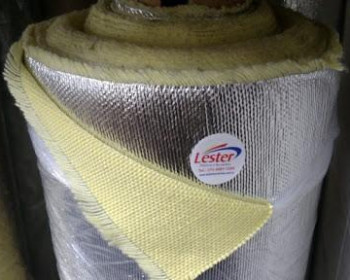 O tecido de aramida aluminizado tem grande poder retardante de temperatura ou vapor. Estes tipos de tecidos aluminizados em aramida tem uma gama de aplicações na indústria química, petroleira, civil e de mineração.


