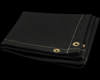 O tecido de Kevlar preto e o amarelo são para resistir às temperaturas elevadas e forte ao rasgo. Este é utilizado para confeccionar cortinas em estufas, juntas e dutos de dilatação e equipamentos para proteção exposto ao corte.

