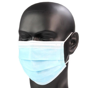 A máscara descartável branca com elástico oferece proteção respiratória eficiente, tendo um formato exclusivo que encaixa com suavidade em qualquer formato de rosto, além de permitir durabilidade e conforto.
