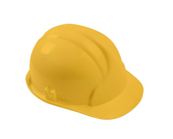 O capacete amarelo MSA é um equipamento de segurança utilizado para proteger a cabeça do trabalhador em atividades que apresentam risco de queda de objetos ou impactos na cabeça.
