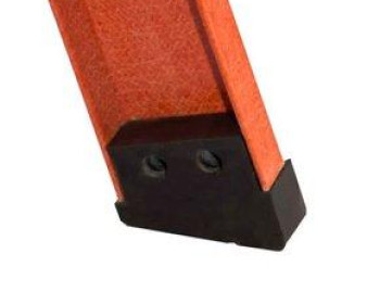 A Sapata para escada de borracha foi desenvolvida para acabamento e evitar o deslizamento de escadas ao serem utilizadas, com a superfície antiderrapante mantém suas características.