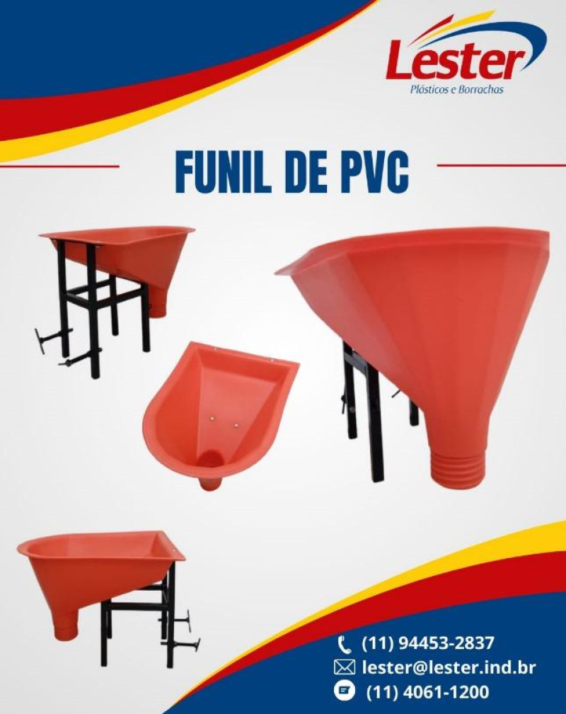 Funil para argamassa
