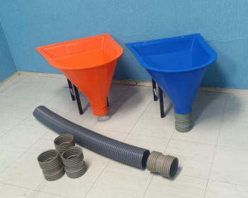 Aumente sua produtividade com funil abastecedor para argamassa Aumente a produtividade na sua obra com o funil abastecedor para argamassa. Agilize o transporte vertical, reduza custos e garanta eficiência no canteiro.